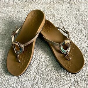 Vionics Womens Karina Bronz Sandals